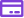 Blue credit card icon with simplified shape and a chip on the left side.