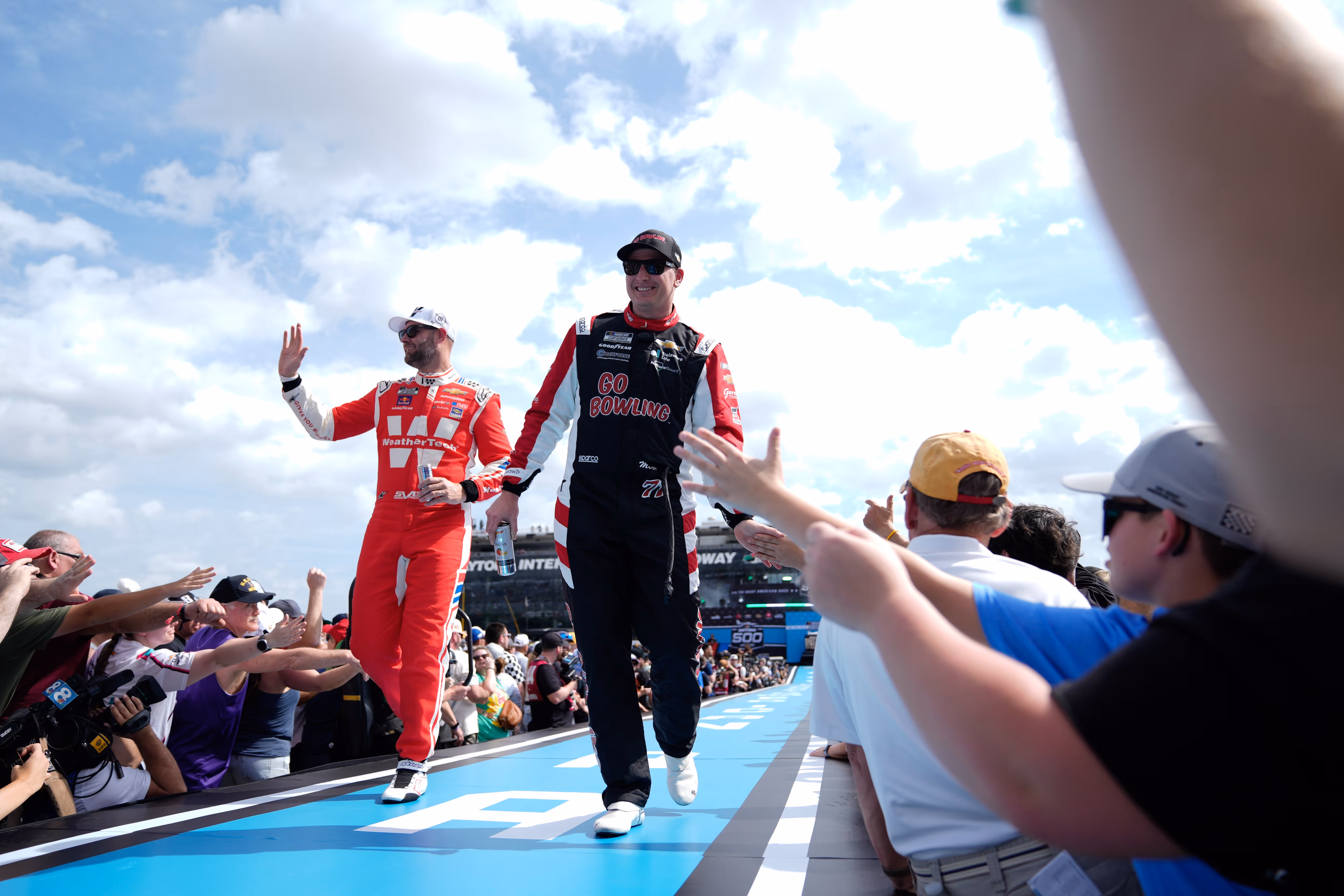Renderings of the Hangar Club for the NASCAR San Diego weekend. 