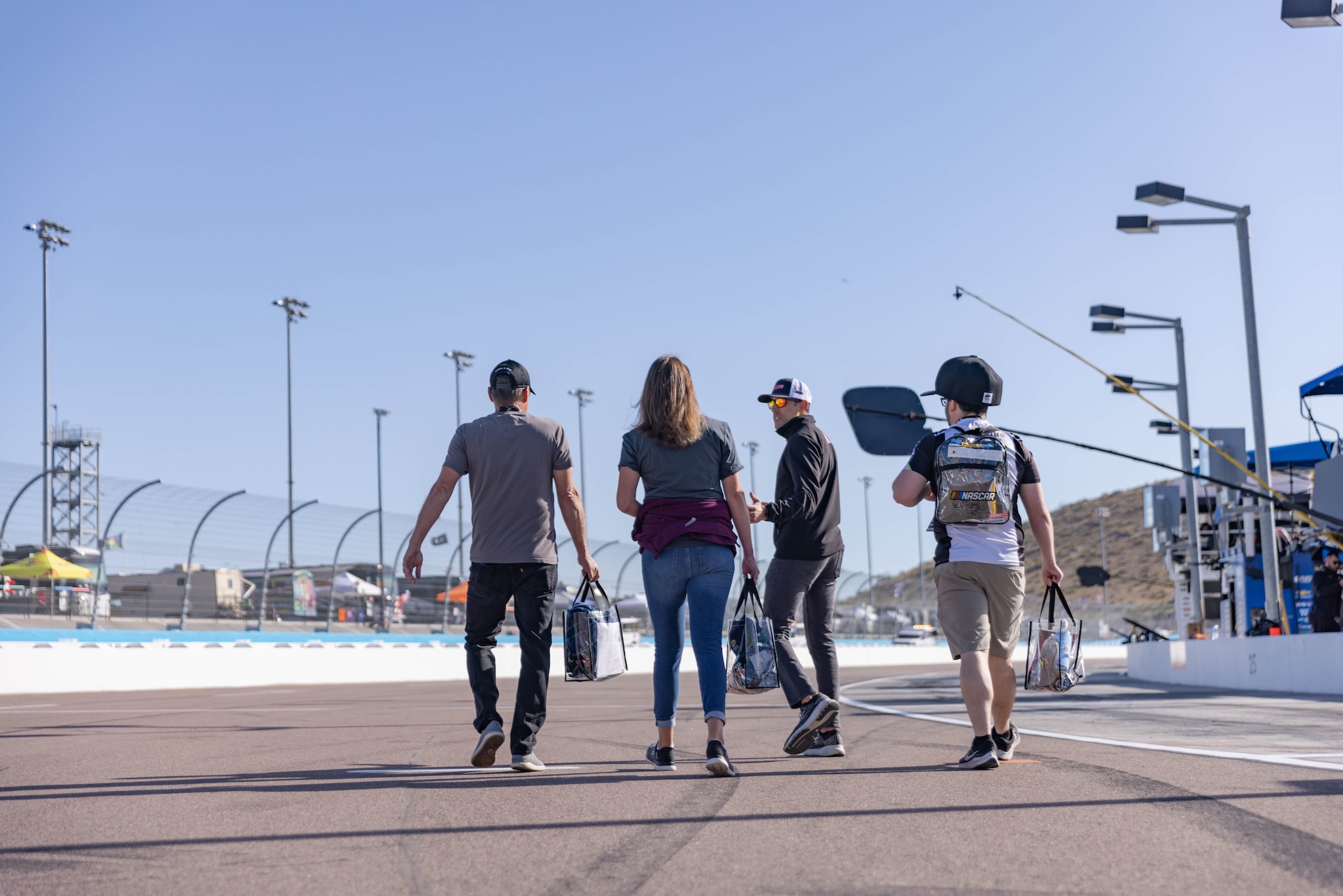 Renderings of the Admirals Club for the NASCAR San Diego weekend. 