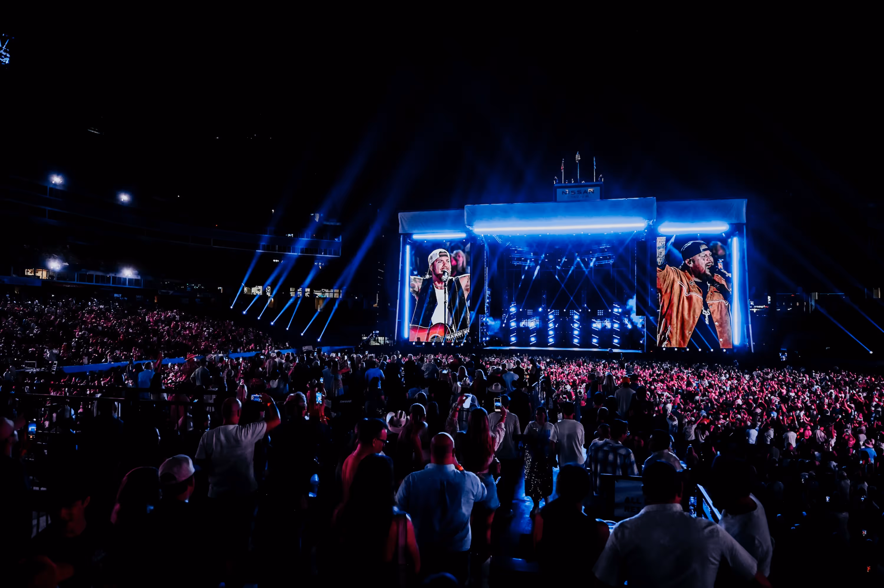 Renderings of the Hangar Club for the NASCAR San Diego weekend. 