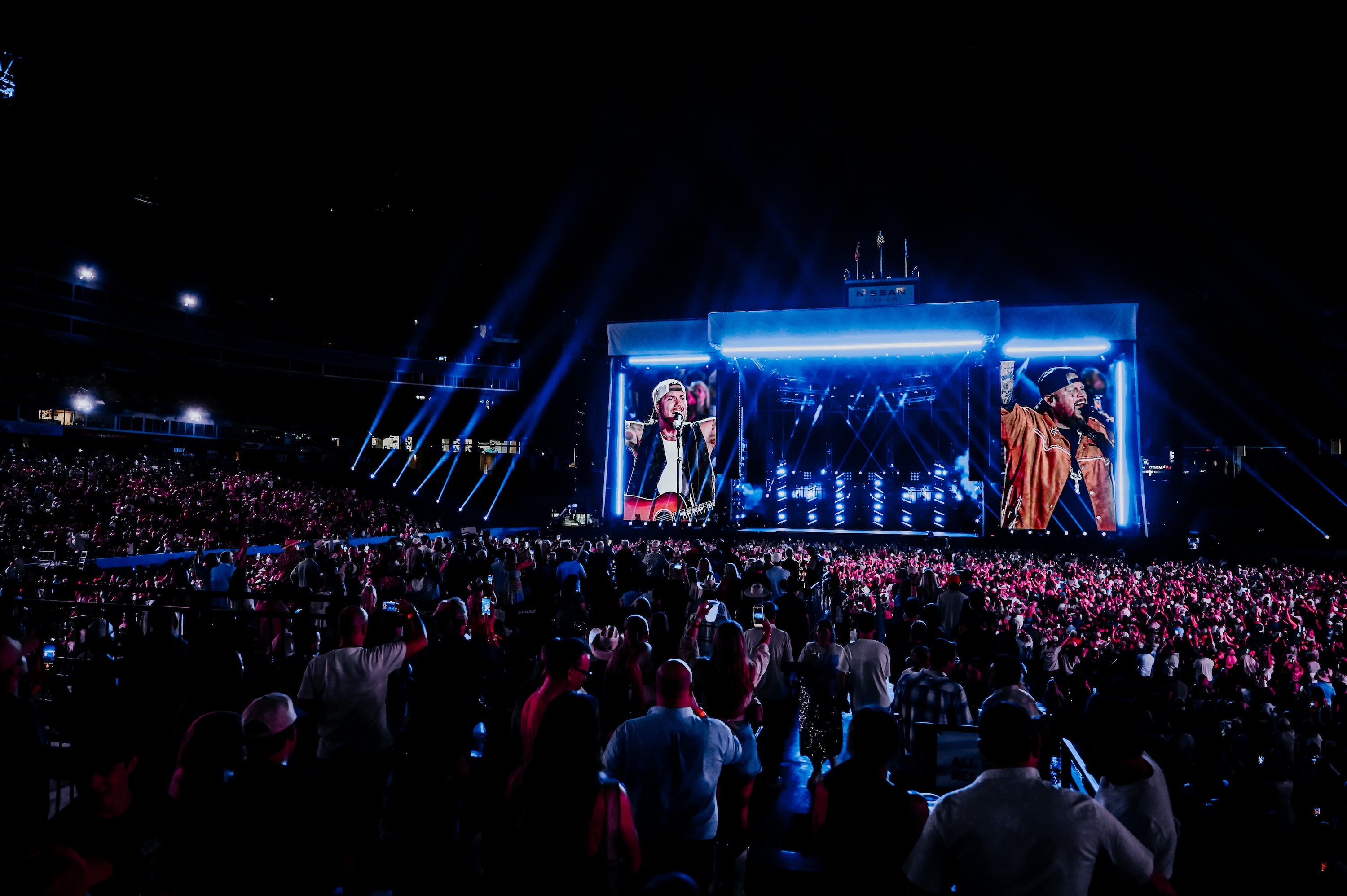 Renderings of the Hangar Club for the NASCAR San Diego weekend.