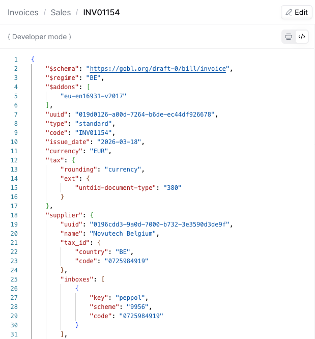 e-invoicing netsuite invopop