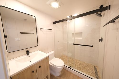 Remodeled Bathroom San Jose, Warm Off White