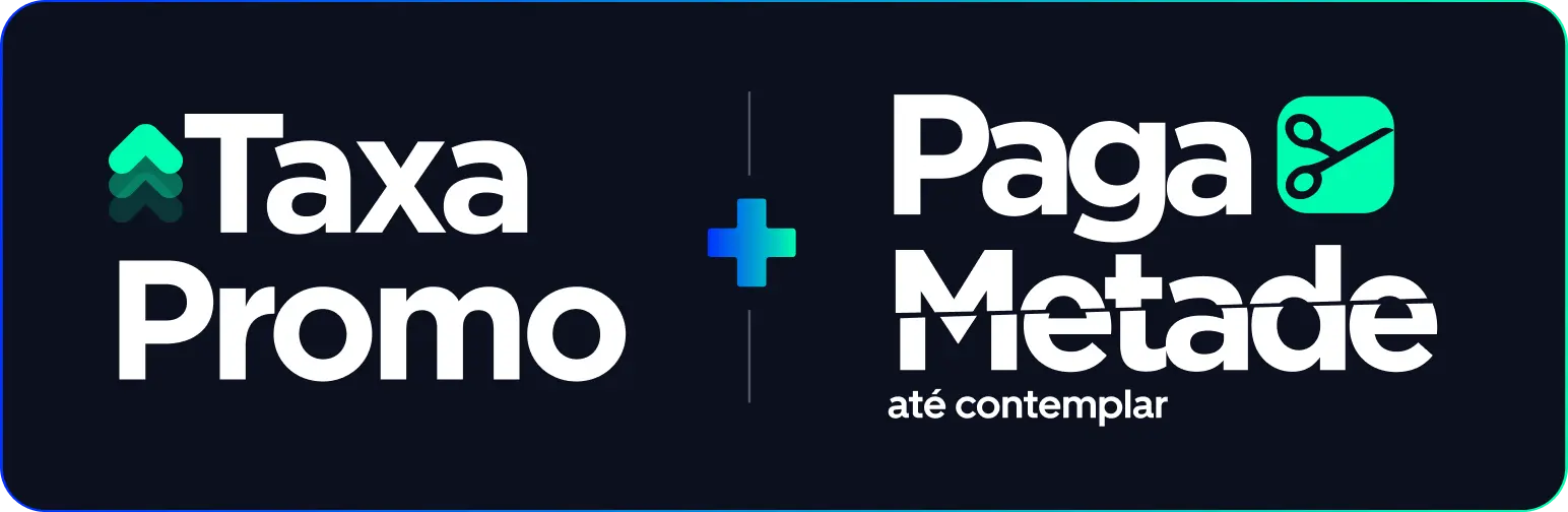 Oferta exclusiva da live: Taxa Promo + Paga metade até contemplar + Oferta surpresa para destravar na live
