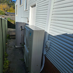The external unit of a split system air conditioning system in Sydney.