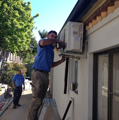 The external unit of a split system air conditioning system in Sydney.