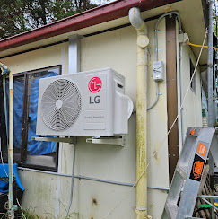 The external unit of a split system air conditioning system in Sydney.