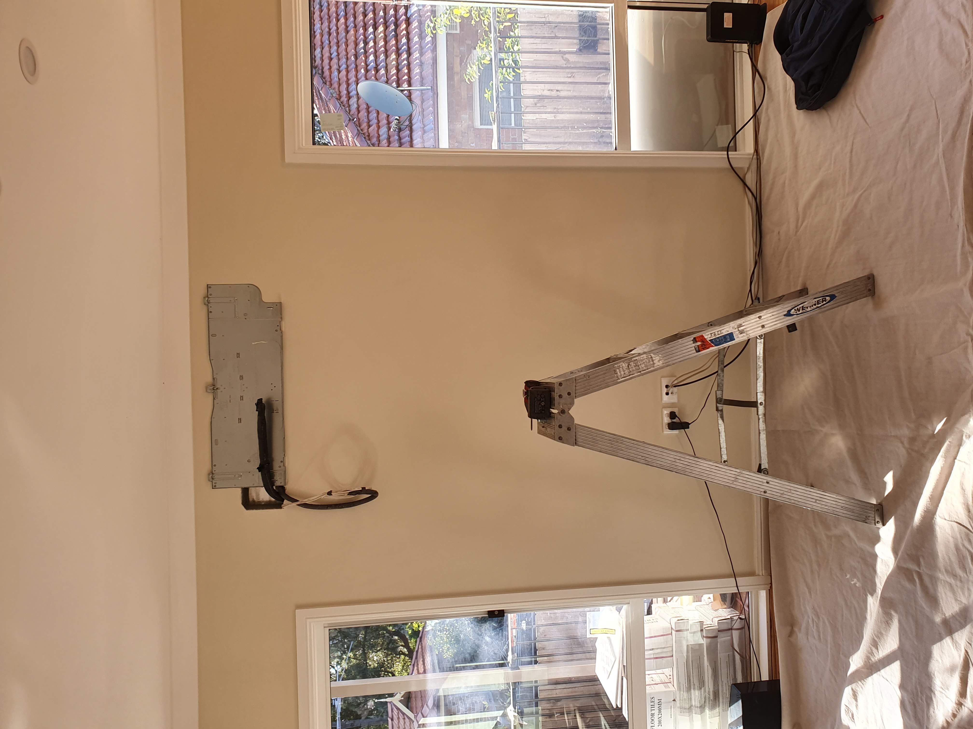 The external unit of a split system air conditioning system in Sydney.