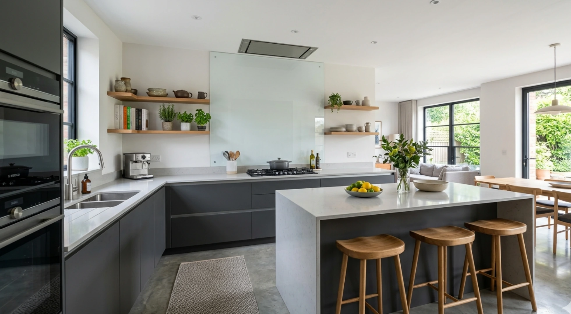 Can a Glass Splashback Go Behind a Cooktop?