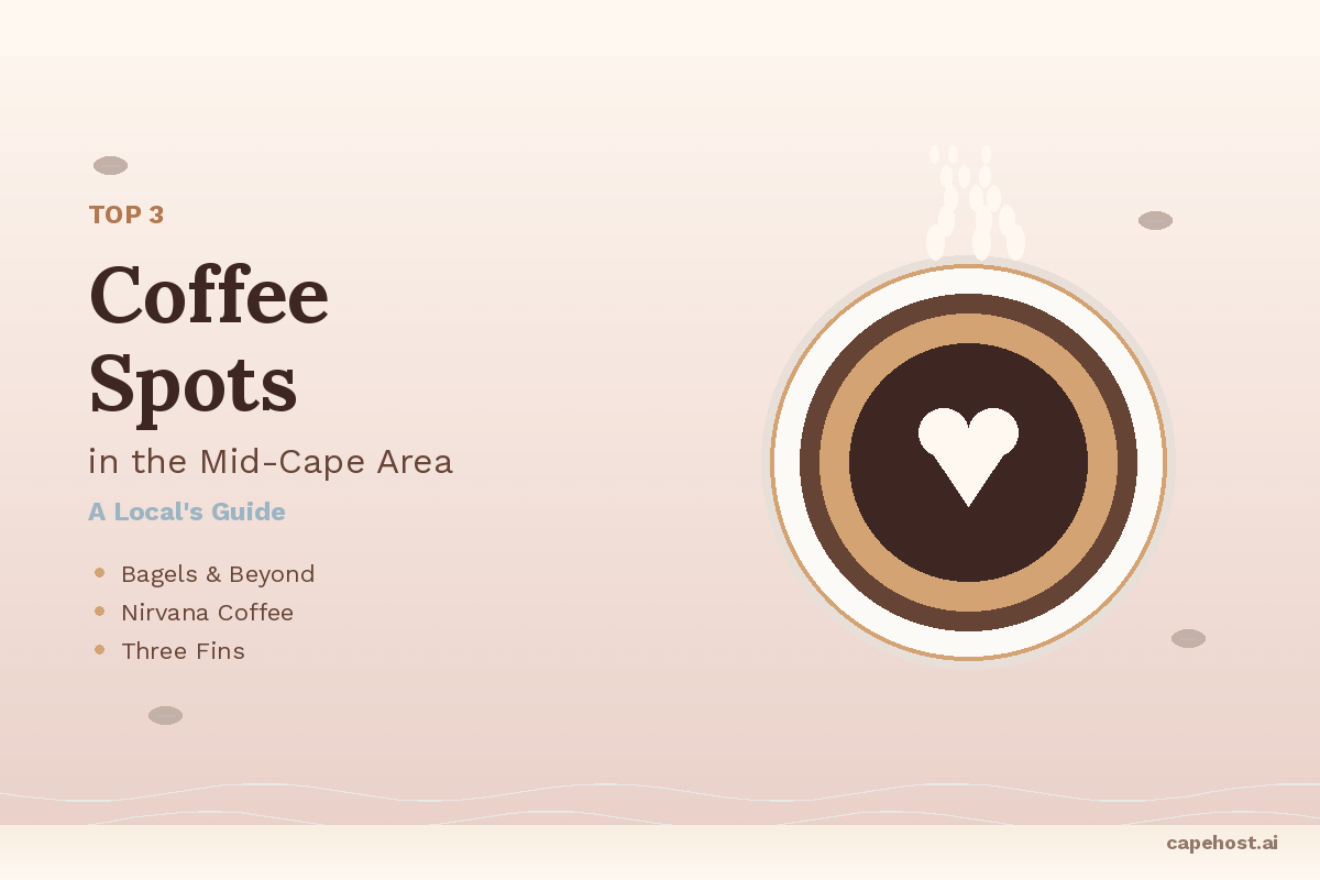 Top 3 Coffee Spots in the Mid-Cape Area