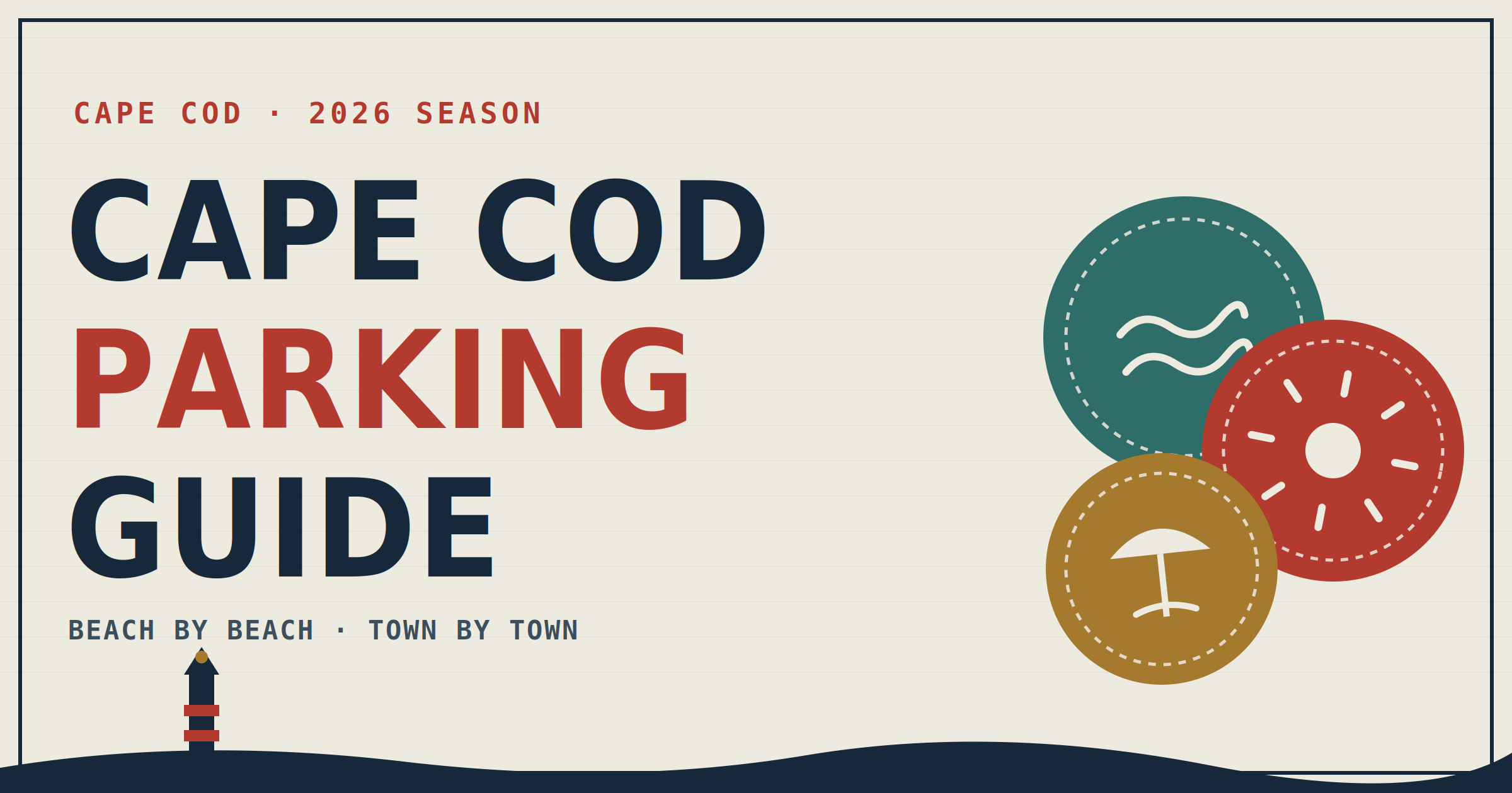 Cape Cod Beach Parking Guide 2026