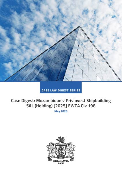 Belgravia Law newsletter (May 2025) — May 2025 Legal Insights and Updates