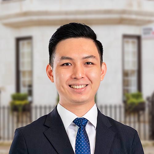 Portrait of You Xian Ng, Foreign Qualified Lawyer at 'Belgravia Law', London.