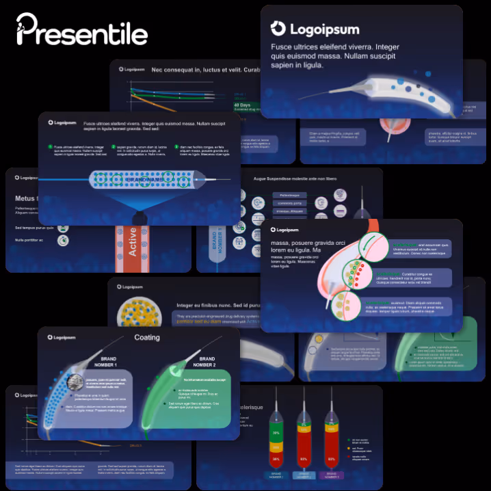 Drug Release Device Presentation Design