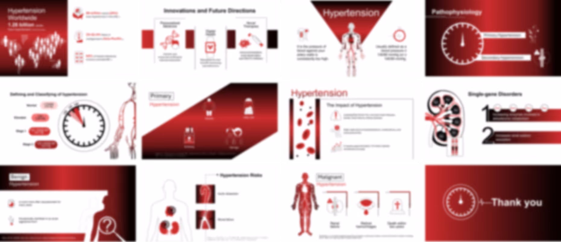 High blood pressure presentation ready to use