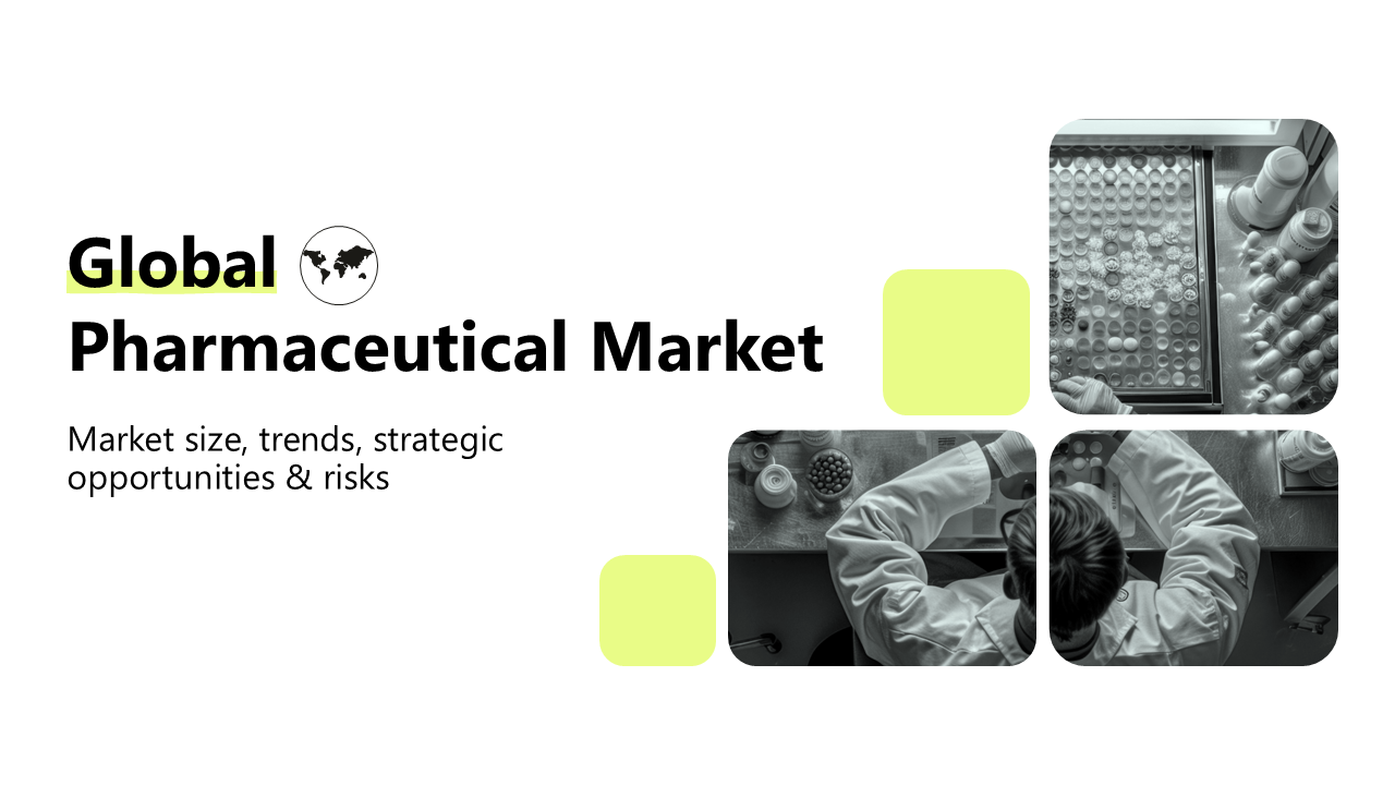 Global Pharma Market Presentation Cover Slide