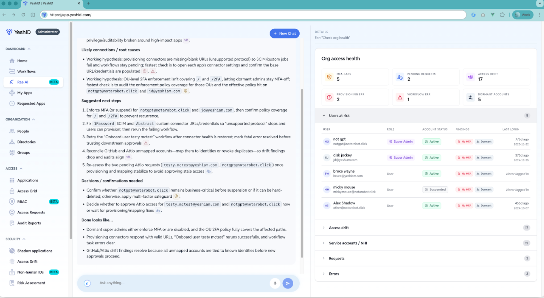 AI for IAM admins: stop bolting chat onto dashboards—build a real colleague