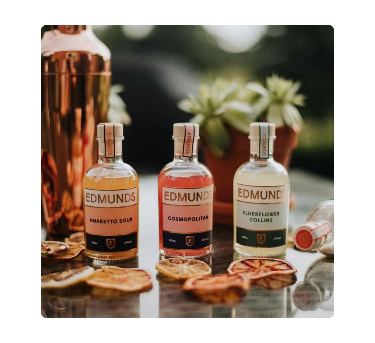 Edmunds Cocktails ship from Zenstores