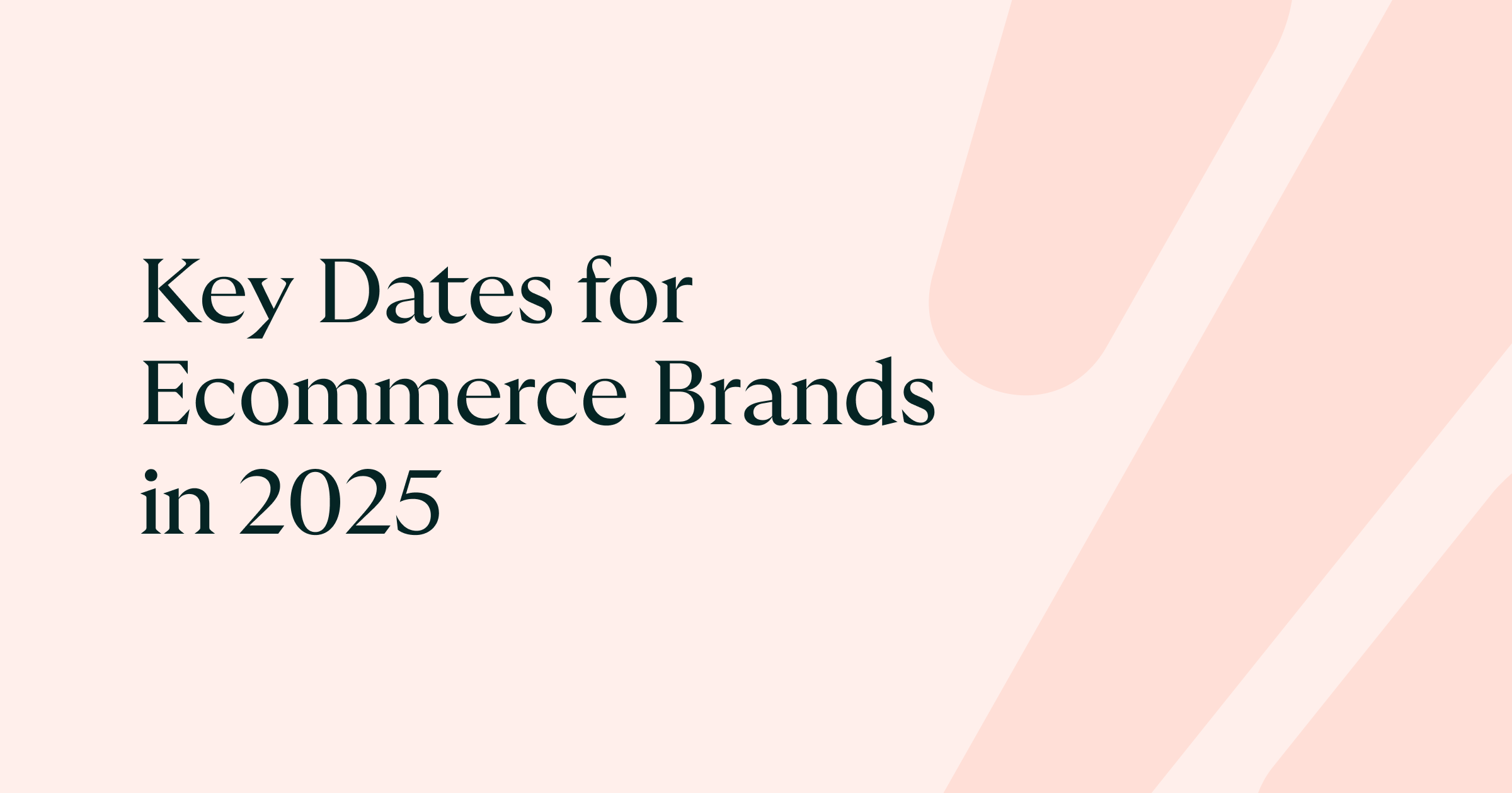 Zenstores Key Dates for Ecommerce Brands in 2025