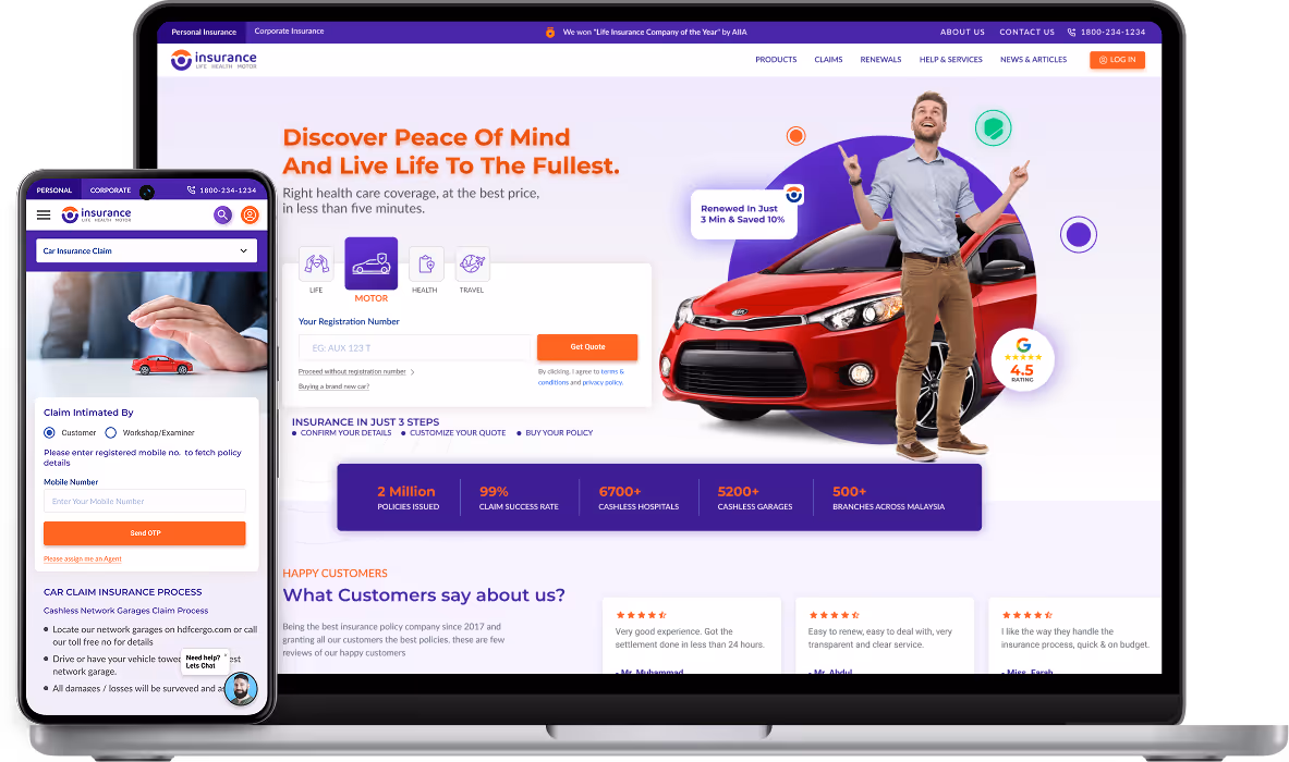 Customer Self-Service Portal