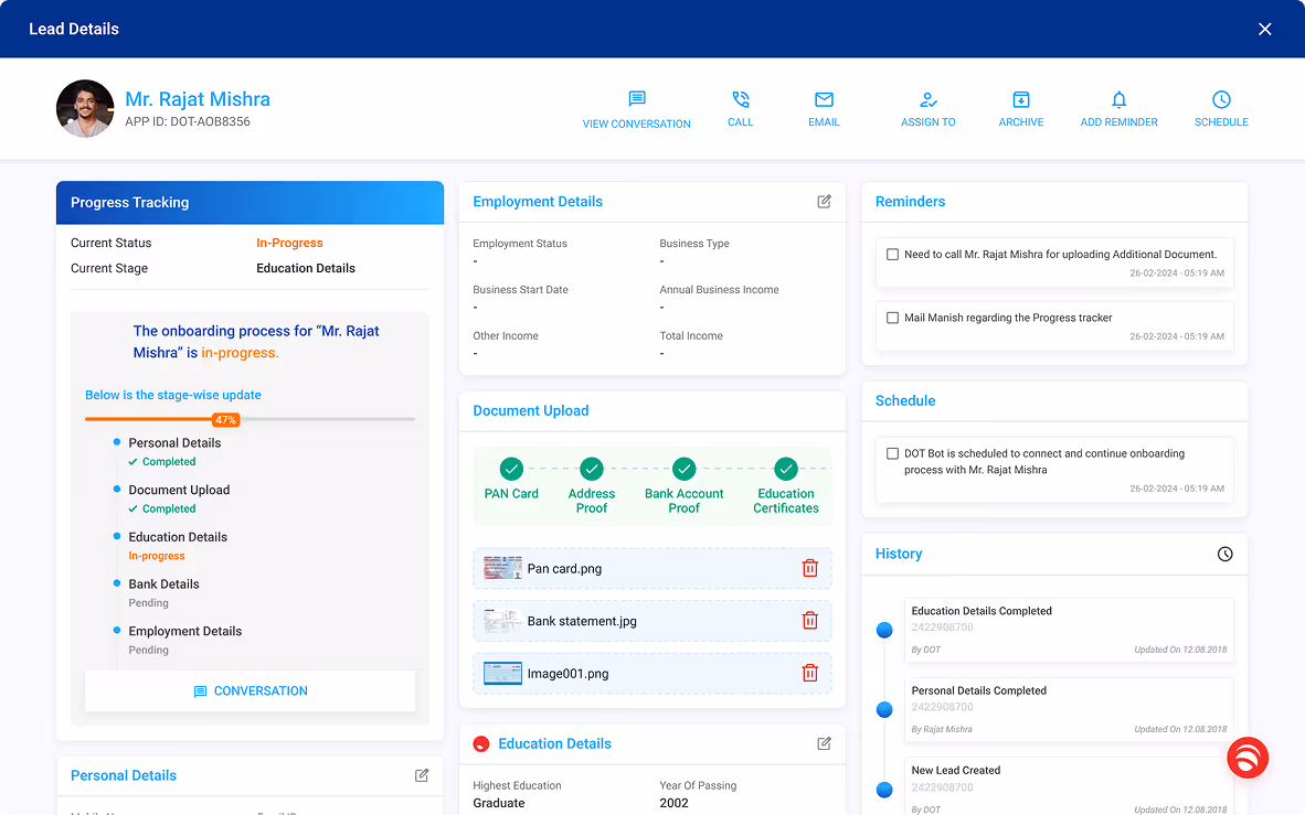 Loan Application Management