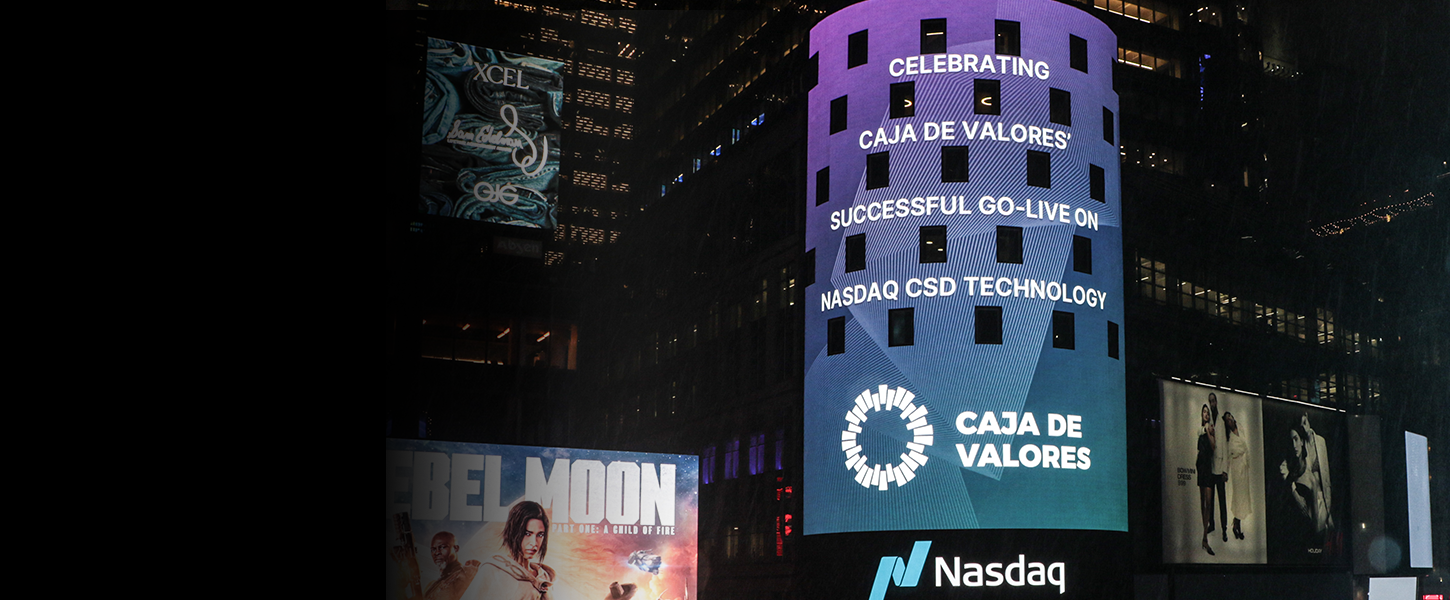 Caja de Valores adopts Nasdaq technology to modernize the country's post-trade infrastructure