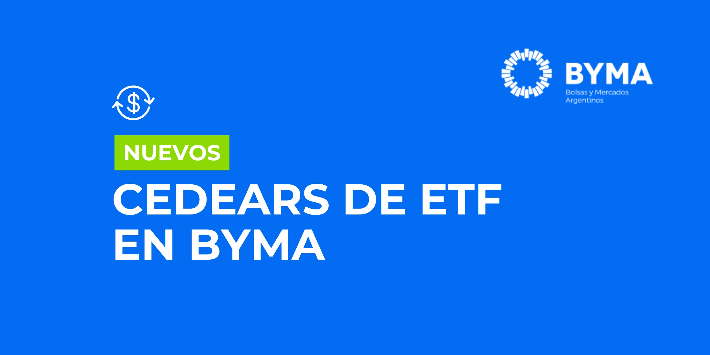 13 NEW ETF CEDEARS ARE ADDED TO THE ARGENTINE MARKET