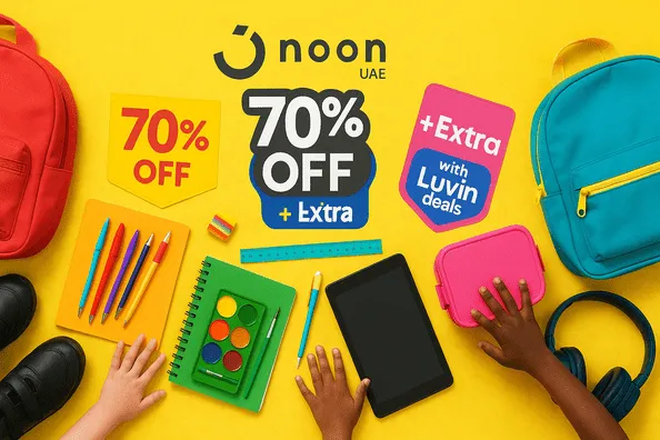 Noon Back to School Sale