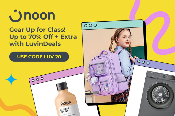 Get Ready to Save: Noon’s Back to School Deals in UAE 2025