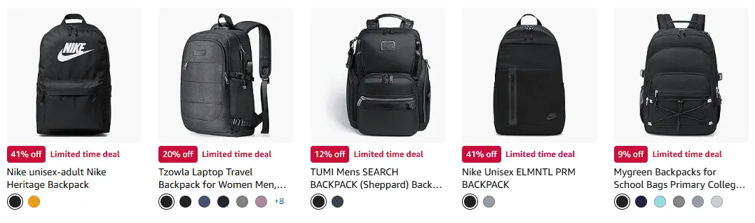 Amazon back to school Luggage & Bags