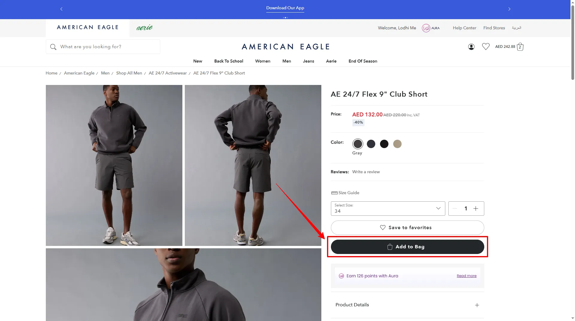 Look through the beautiful clothes, shoes, and accessories you want to buy and add them to your cart