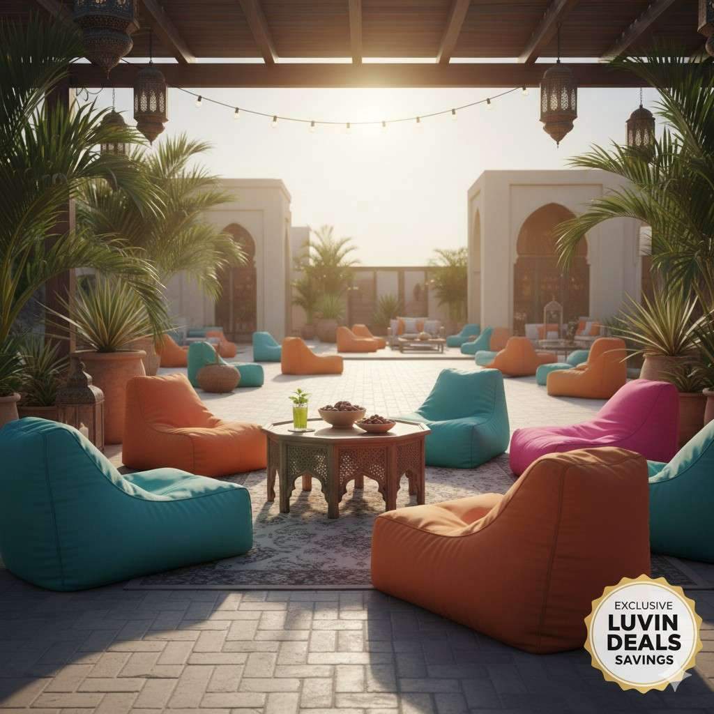 Buy Outdoor Bean Bags in UAE - Style, Comfort, and Savings