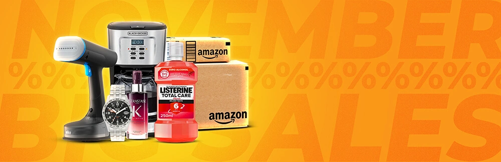 عروض أمازون لشهر نوفمبر منتجات مميزة، وتوفير كبير — طوال الشهر.