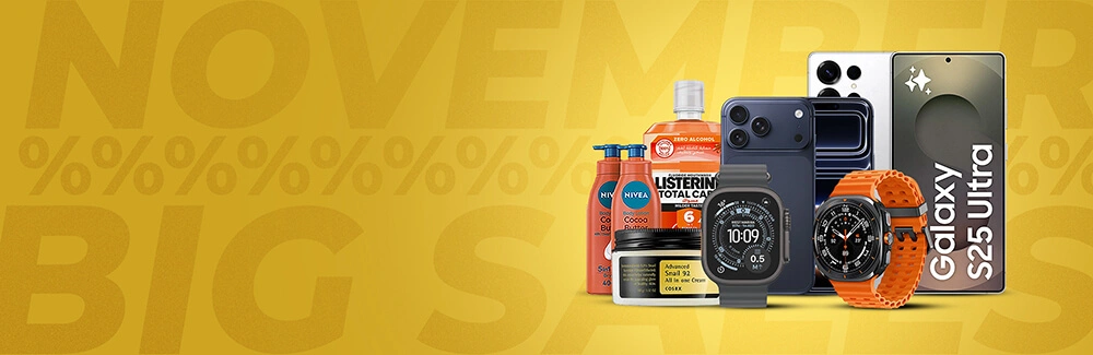Noon November Offers Special deals up to 80% Off this month.