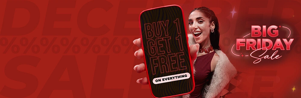 Styli December Mega Sale Up to 80% off. New looks, new savings.