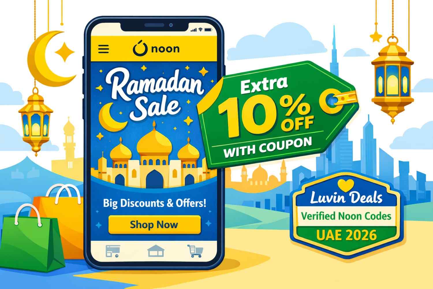 Save Instantly with Noon Ramadan Discount Code - Up to 50 AED