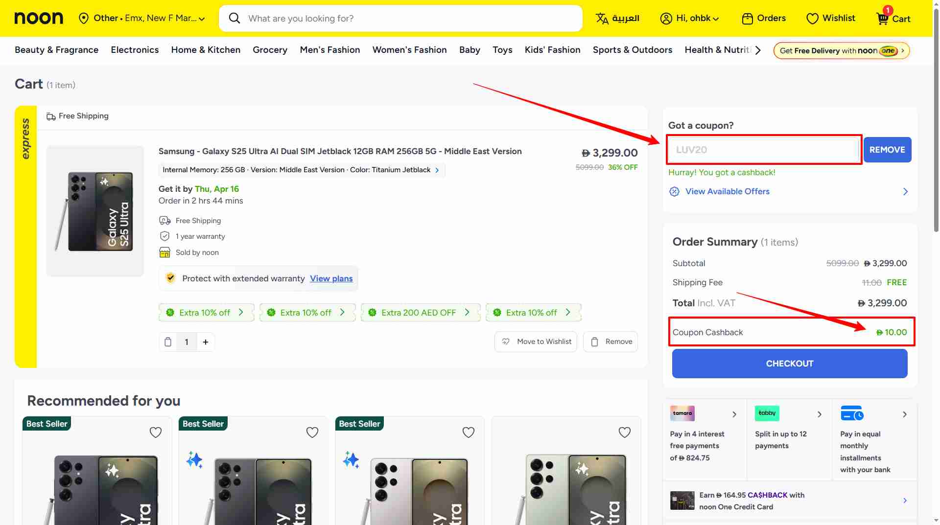 LuvinDeals verifies each code manually before publishing