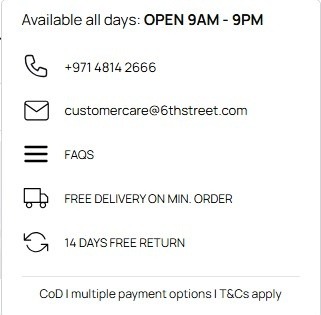 What Is the 6th Street UAE Customer Care Number