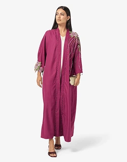 Khizana Embroidered Abaya