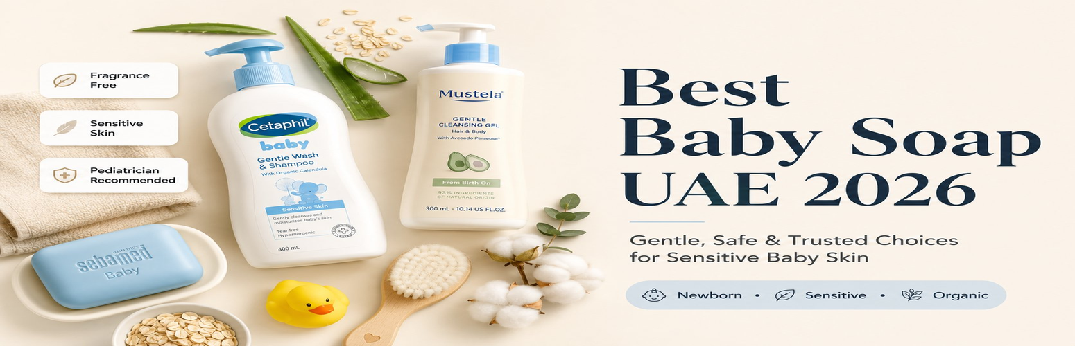 Best Baby Soaps for Sensitive Skin in the UAE: 2026 Parents’ Guide & Deals