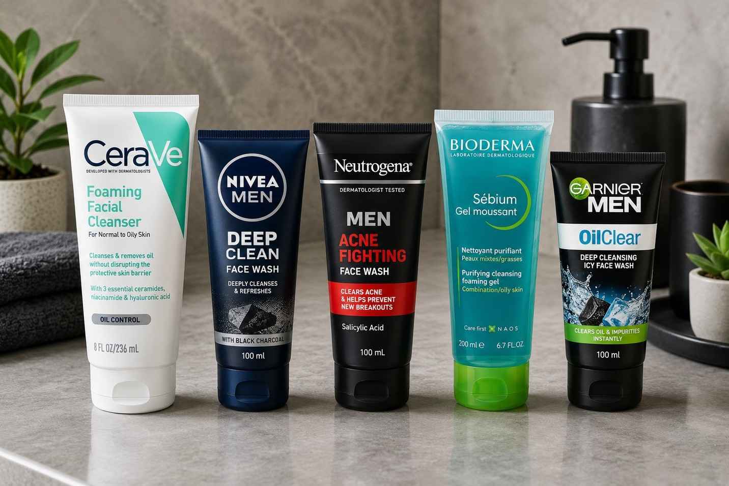 Best Face Wash for Men in 2026: Find the Right Cleanser for Your Skin Type