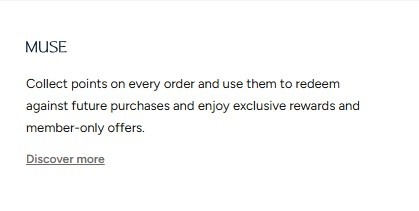 Level Shoes MUSE Loyalty Programme