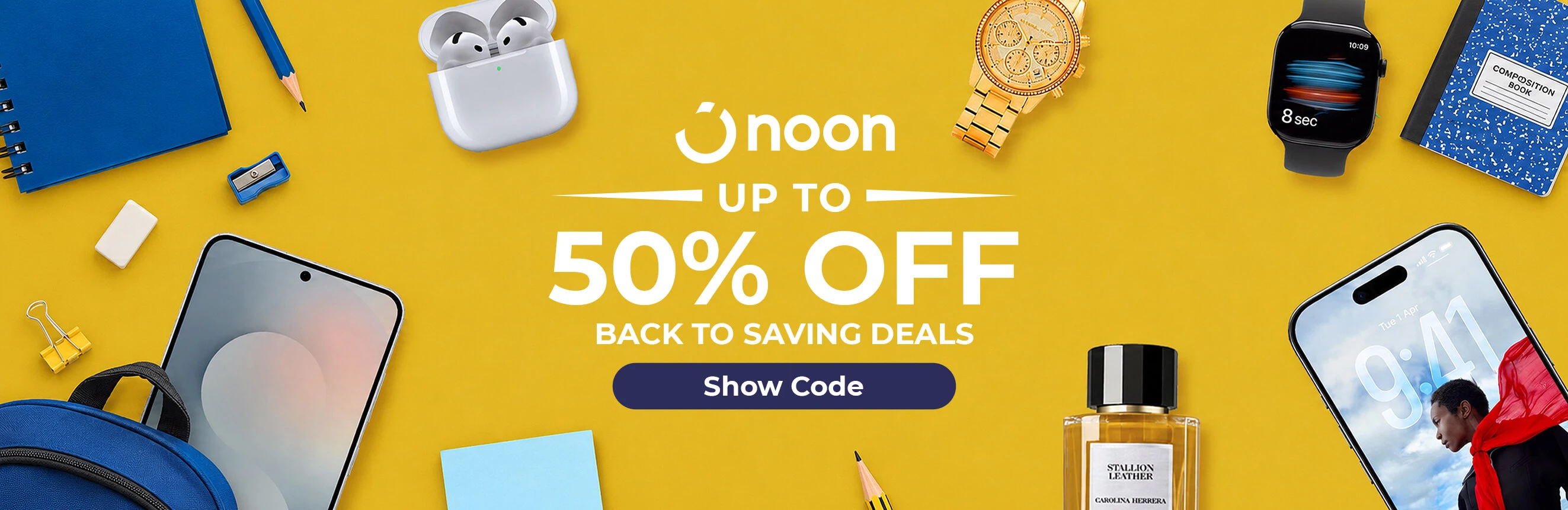 Noon Discount Code: Upto 70% Off + 10% Extra Cashback