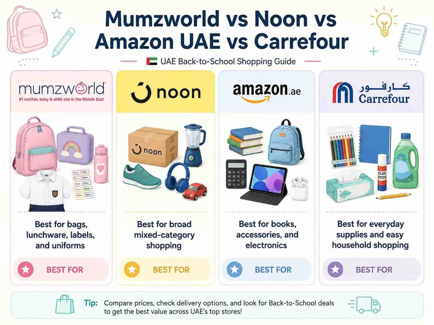 Back to school offers on Mumzworld