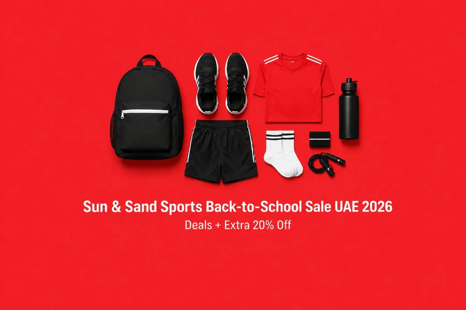 Sun & Sand Sports Back to School Sale UAE 2026: Deals + Extra 20% Off