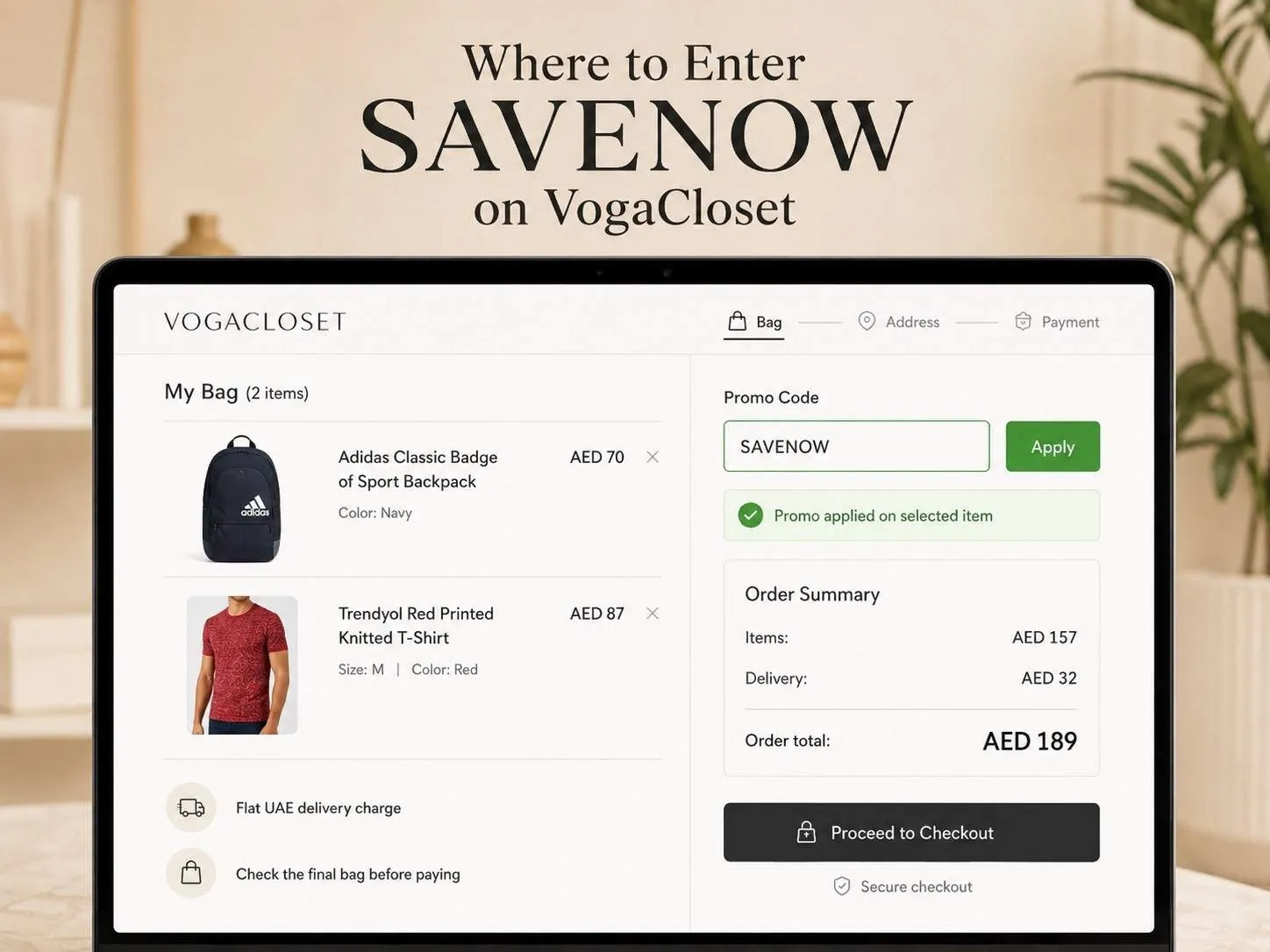 VogaCloset Back-to-School discount code