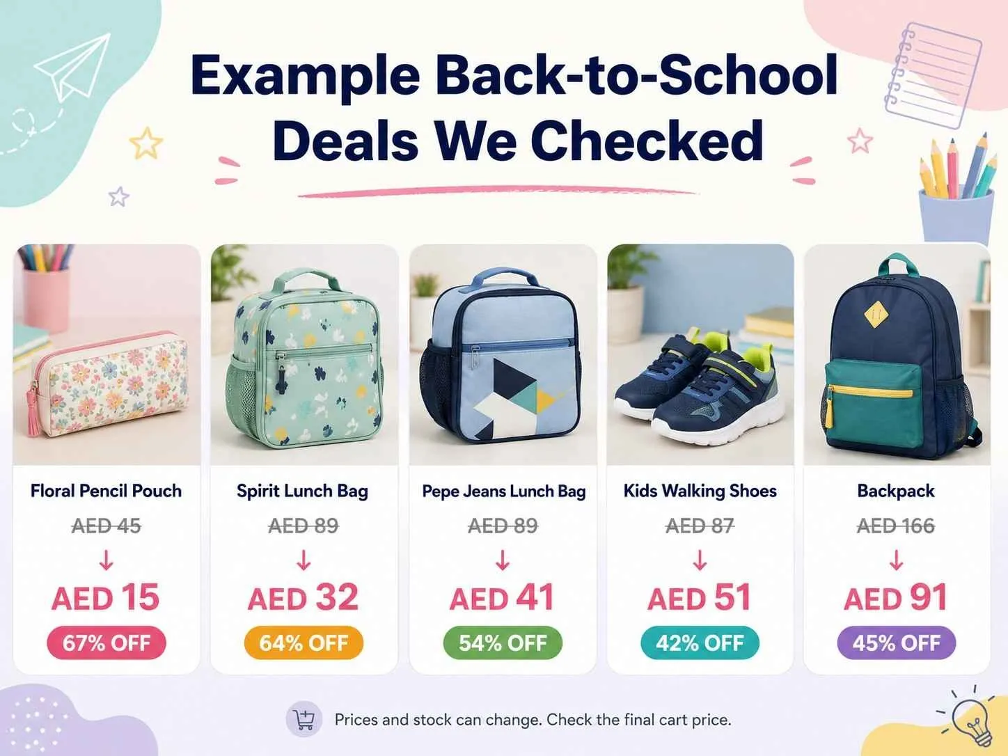 Styli back to school deals
