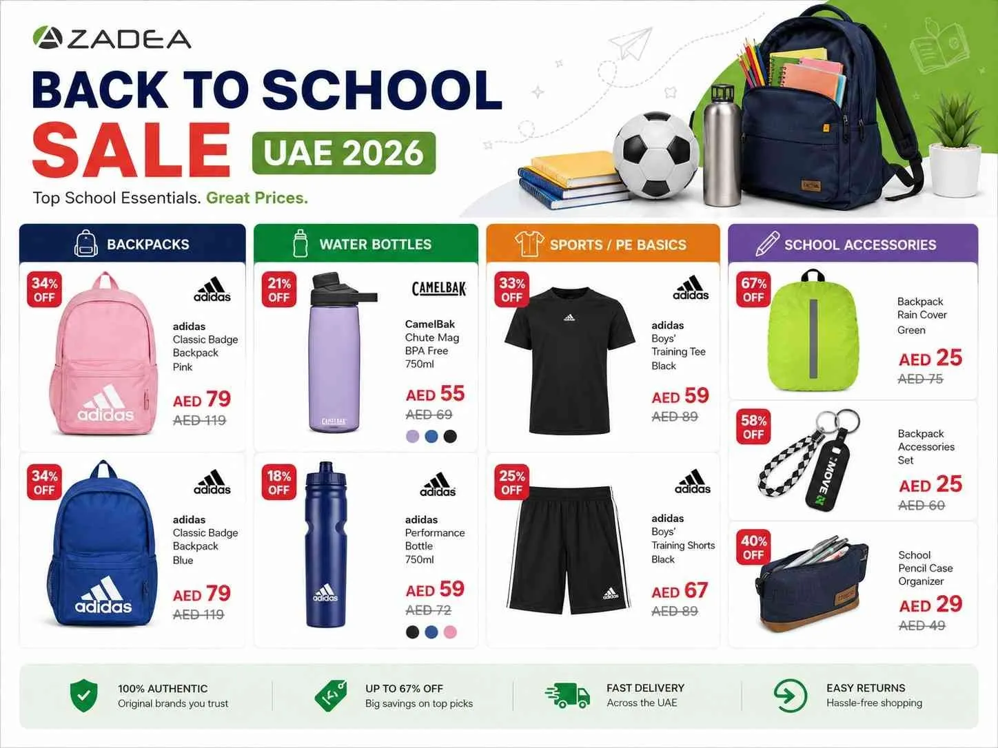 Back to school offers on Azadea