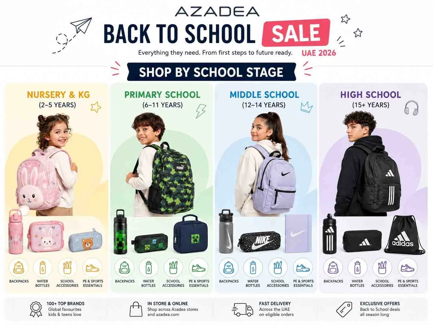 Azadea boys’ back to school outfits