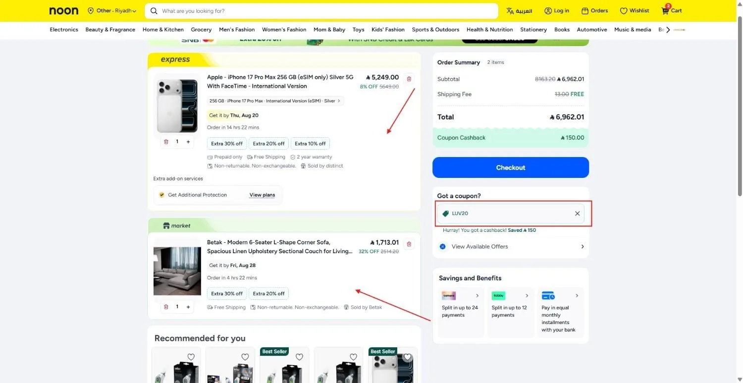 noon discount code saudi arabia